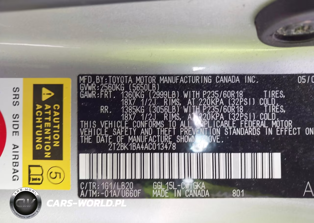 2010 Lexus Rx 350 VIN:2T2BK1BA4AC013478 - 9