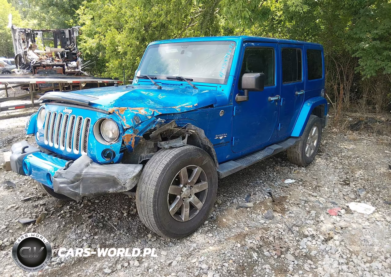 2016 Jeep Wrangler Unlimited Sahara VIN:1C4BJWEG9GL310543 - 2