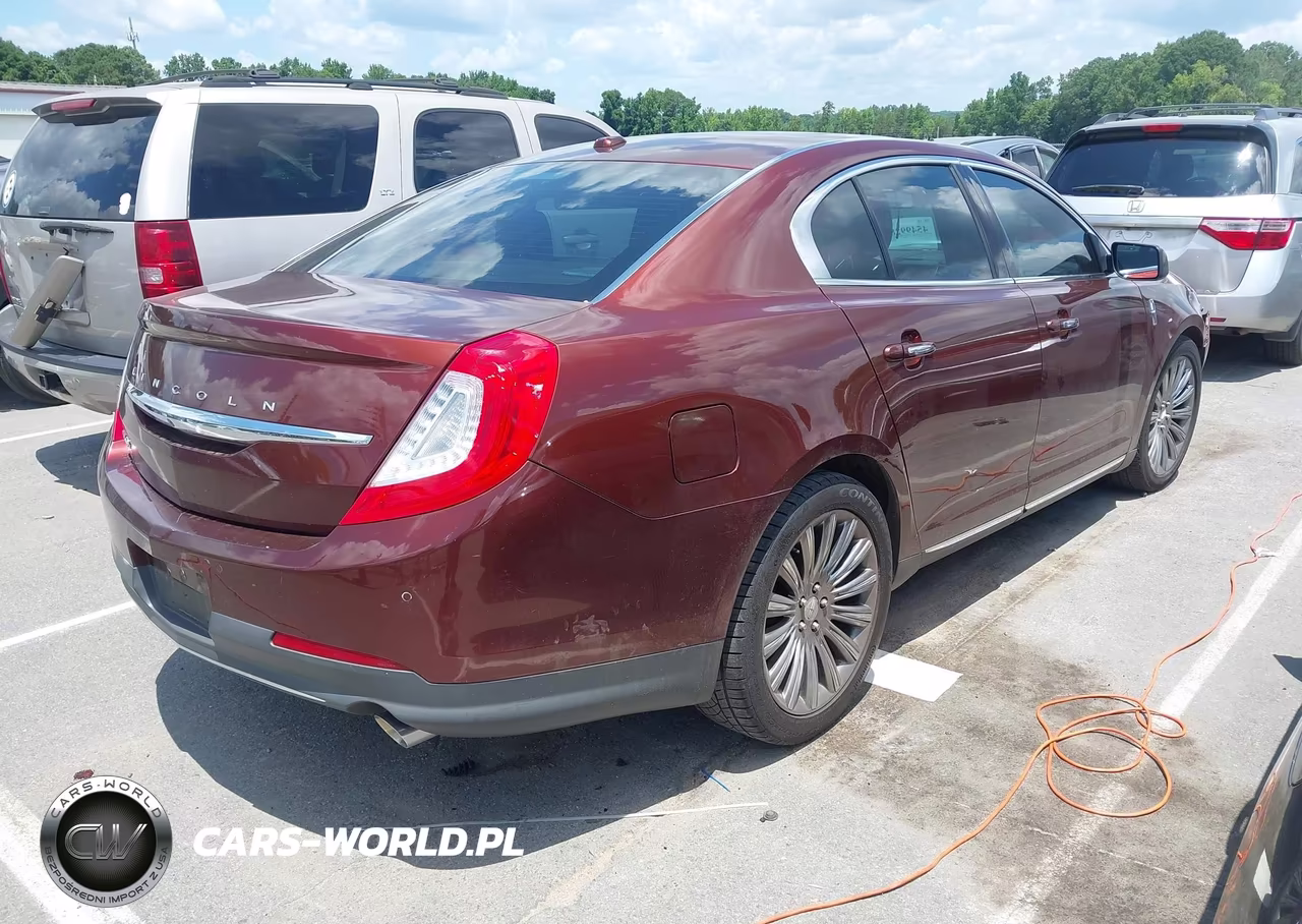 2015 Lincoln Mks VIN:1LNHL9DK3FG606348 - 2