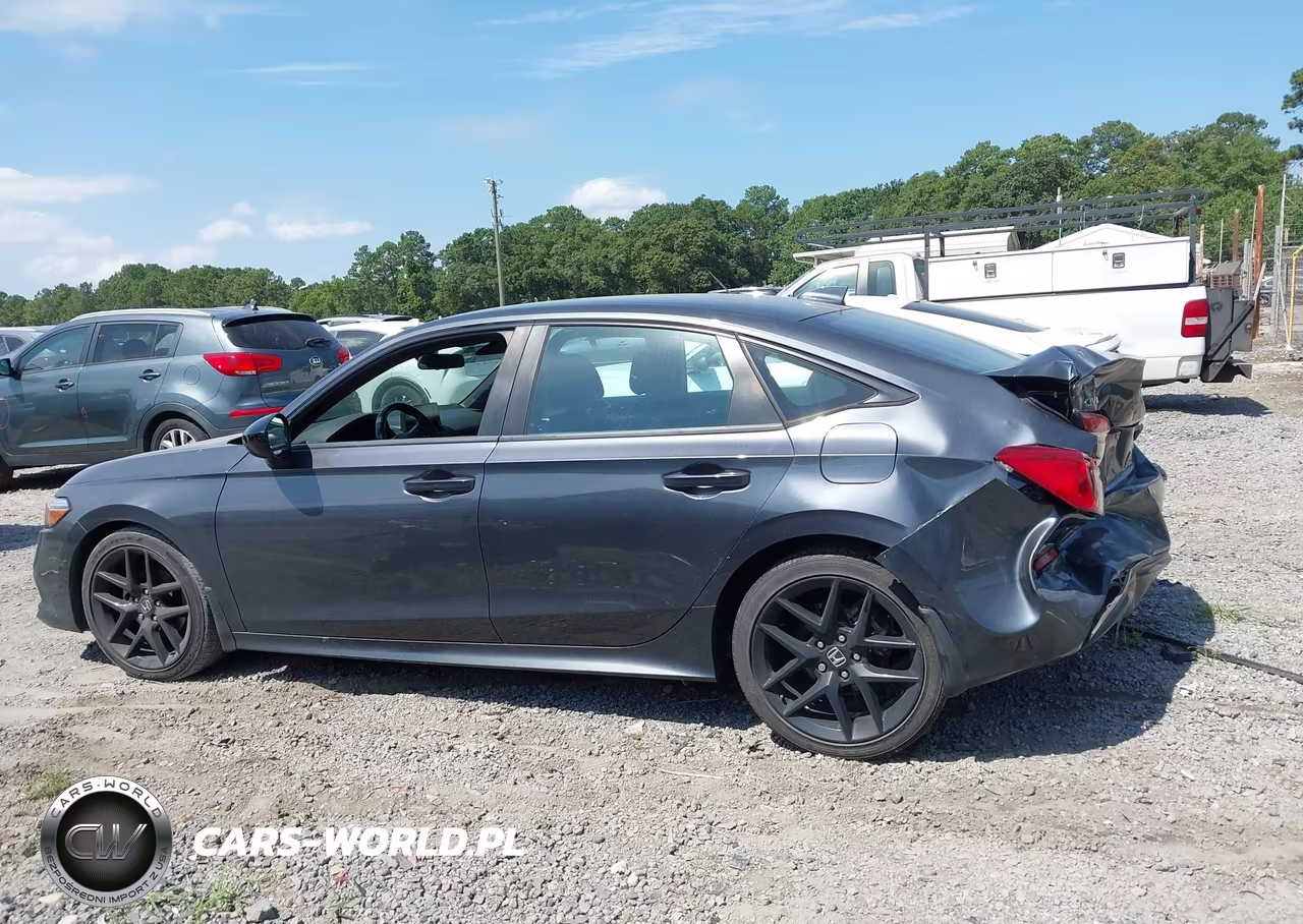 2022 Honda Civic Sport VIN:2HGFE2F53NH572808 - 14