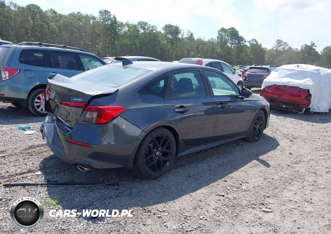 2022 Honda Civic Sport VIN:2HGFE2F53NH572808 - 4