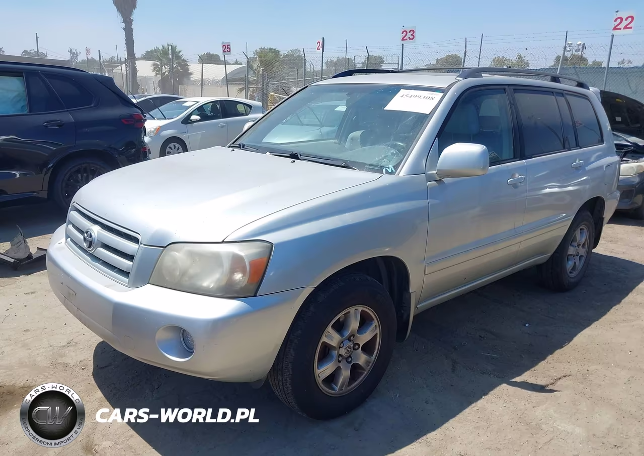 2007 Toyota Highlander 3Rd Row VIN:JTEDP21A070128938 - 2