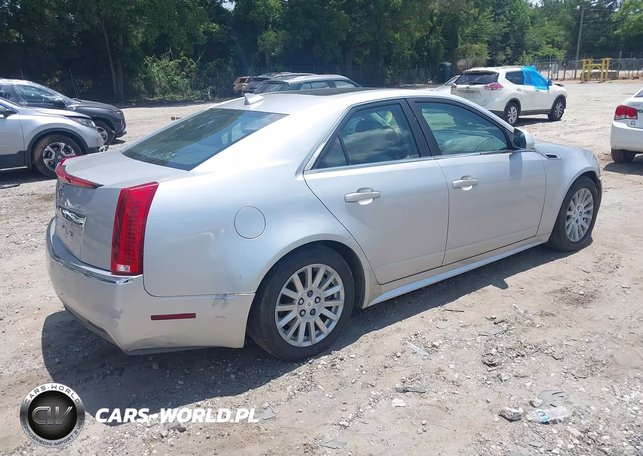 2012 Cadillac Cts Luxury VIN:1G6DE5E5XC0101199 - 4