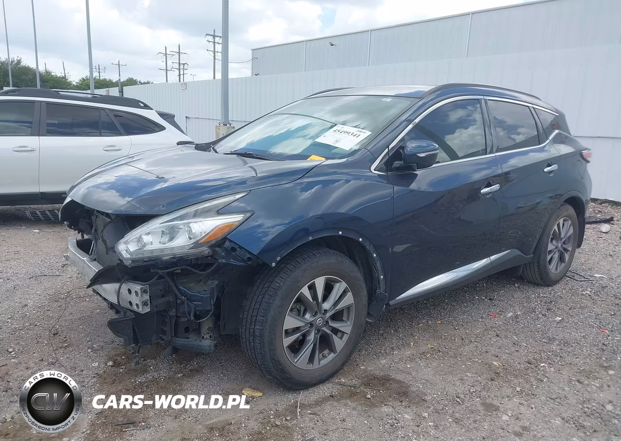 2015 Nissan Murano Sv VIN:5N1AZ2MG1FN241439 - 2