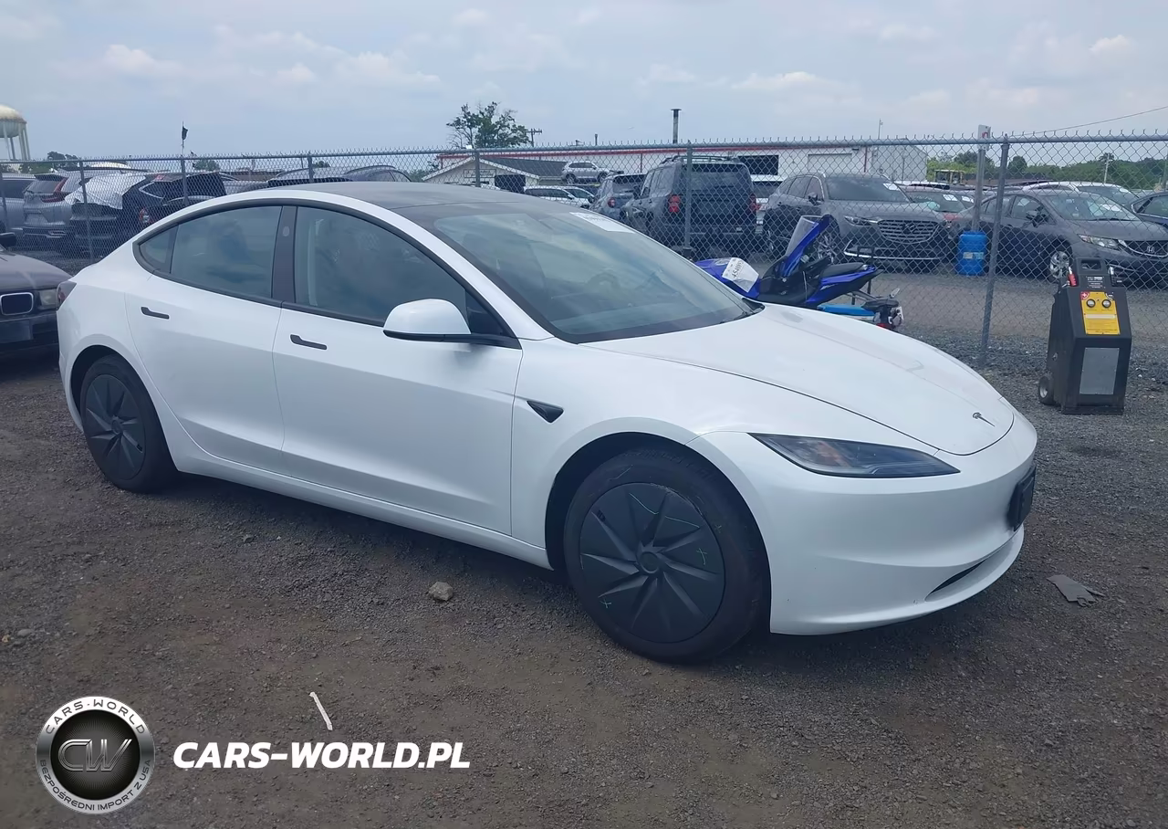 2025 Tesla Model 3 Long Range Rear-Wheel Drive-Standard Rear-Wheel Drive – zdjęcie 1 z 14
