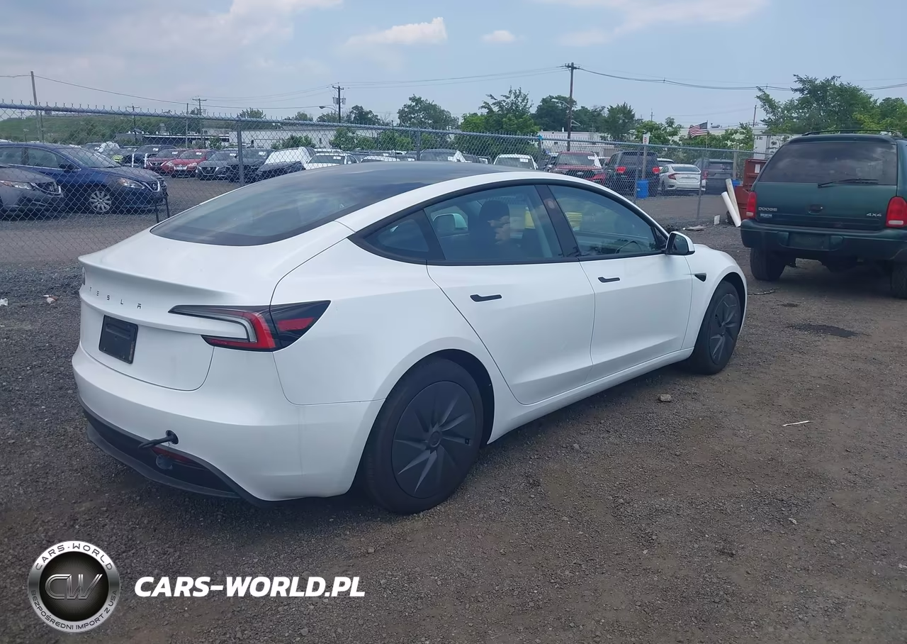 2025 Tesla Model 3 Long Range Rear-Wheel Drive-Standard Rear-Wheel Drive VIN:5YJ3E1EA8SF139285 - 4