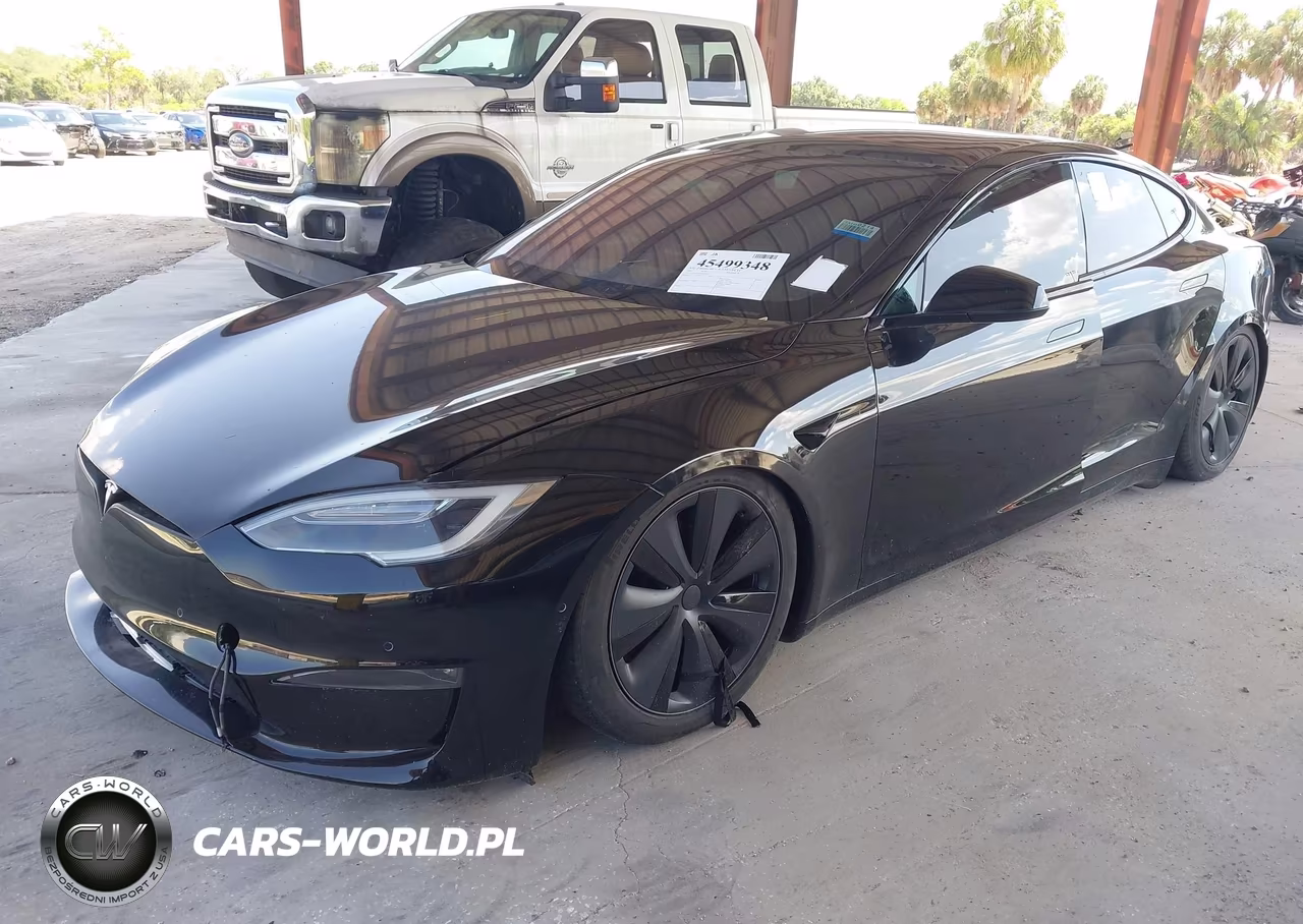 2021 Tesla Model S Plaid Tri Motor All-Wheel Drive VIN:5YJSA1E63MF448992 - 2