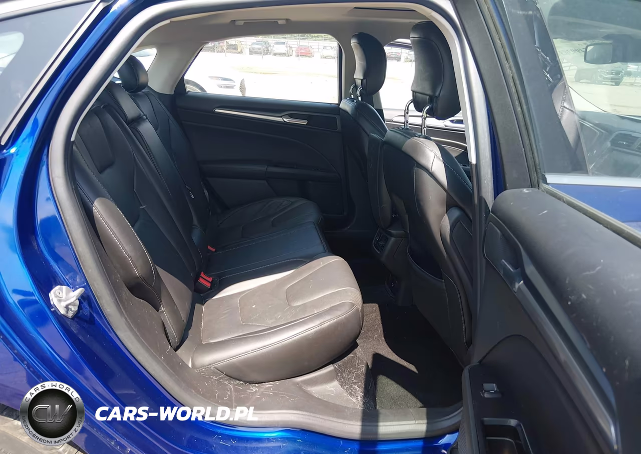 2014 Ford Fusion Hybrid Titanium VIN:3FA6P0RU8ER168185 - 8