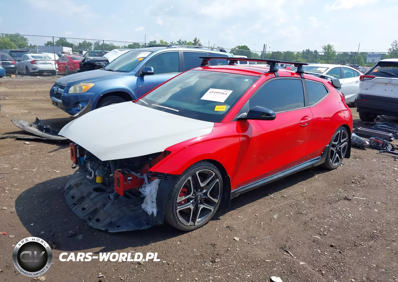 2020 Hyundai Veloster N VIN:KMHT36AH3LU005083 - 2