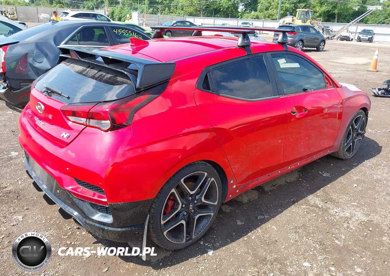 2020 Hyundai Veloster N VIN:KMHT36AH3LU005083 - 4