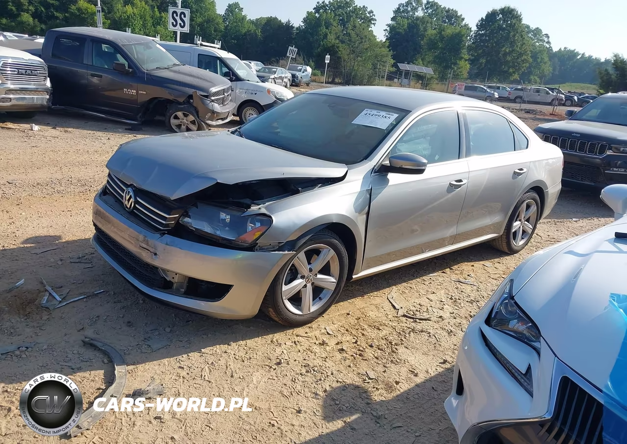 2014 Volkswagen Passat 1.8T Se VIN:1VWBS7A31EC050963 - 2