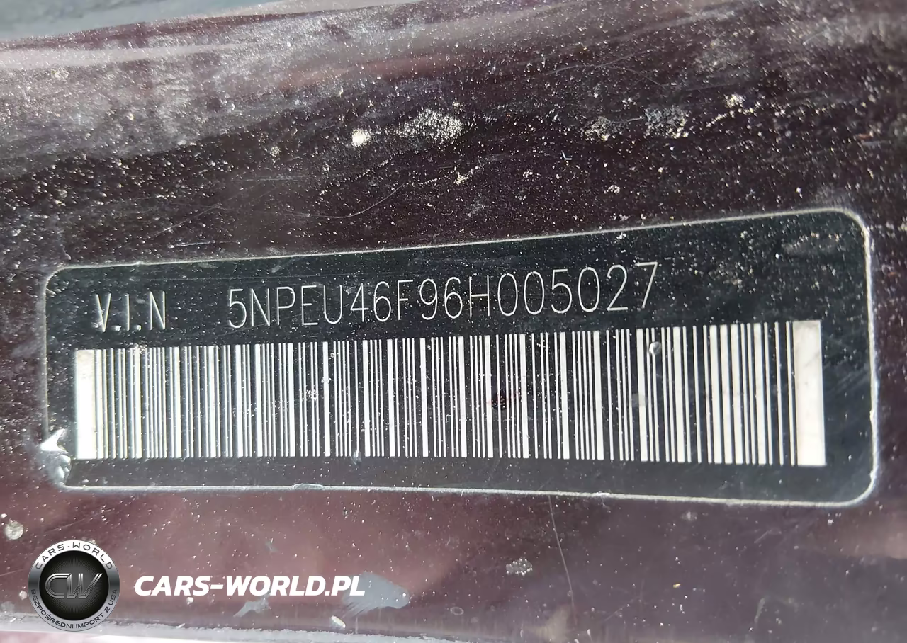2006 Hyundai Sonata Gls V6-Lx V6 VIN:5NPEU46F96H005027 - 9