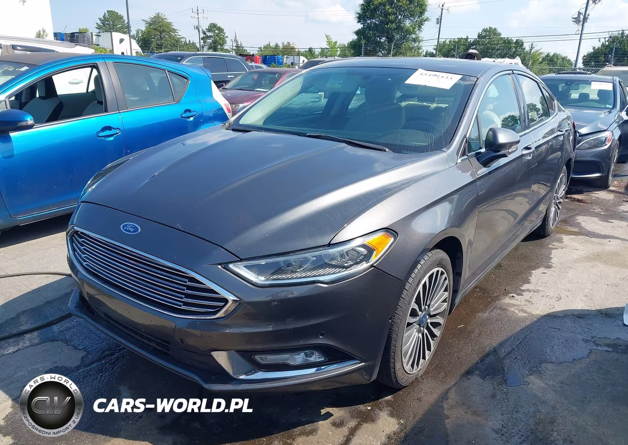2018 Ford Fusion Platinum-Titanium VIN:3FA6P0D94JR163286 - 2