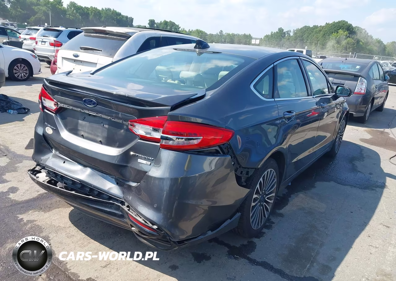 2018 Ford Fusion Platinum-Titanium VIN:3FA6P0D94JR163286 - 4