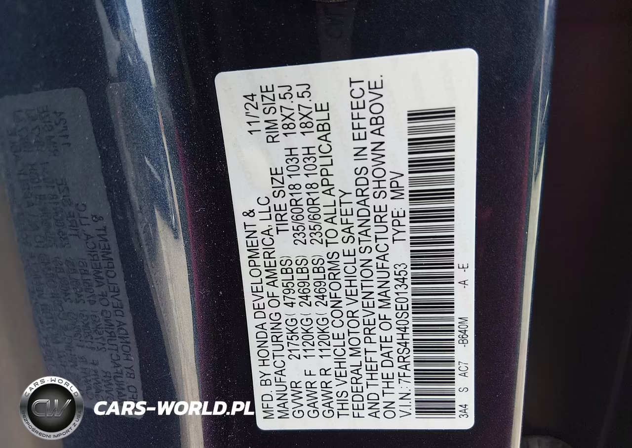 2025 Honda Cr-V Ex Awd VIN:7FARS4H40SE013453 - 9