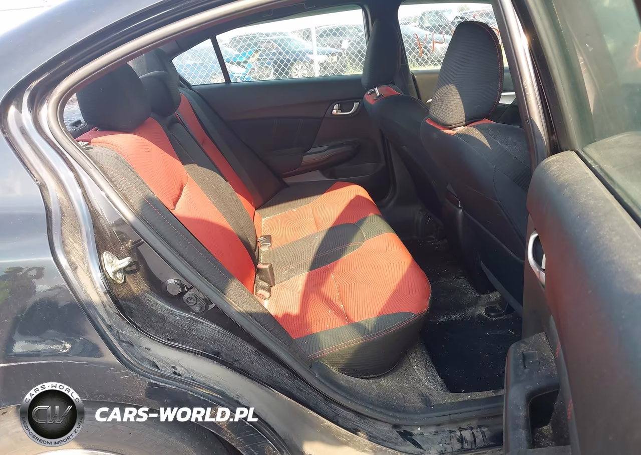 2015 Honda Civic Si VIN:2HGFB6E56FH703295 - 8