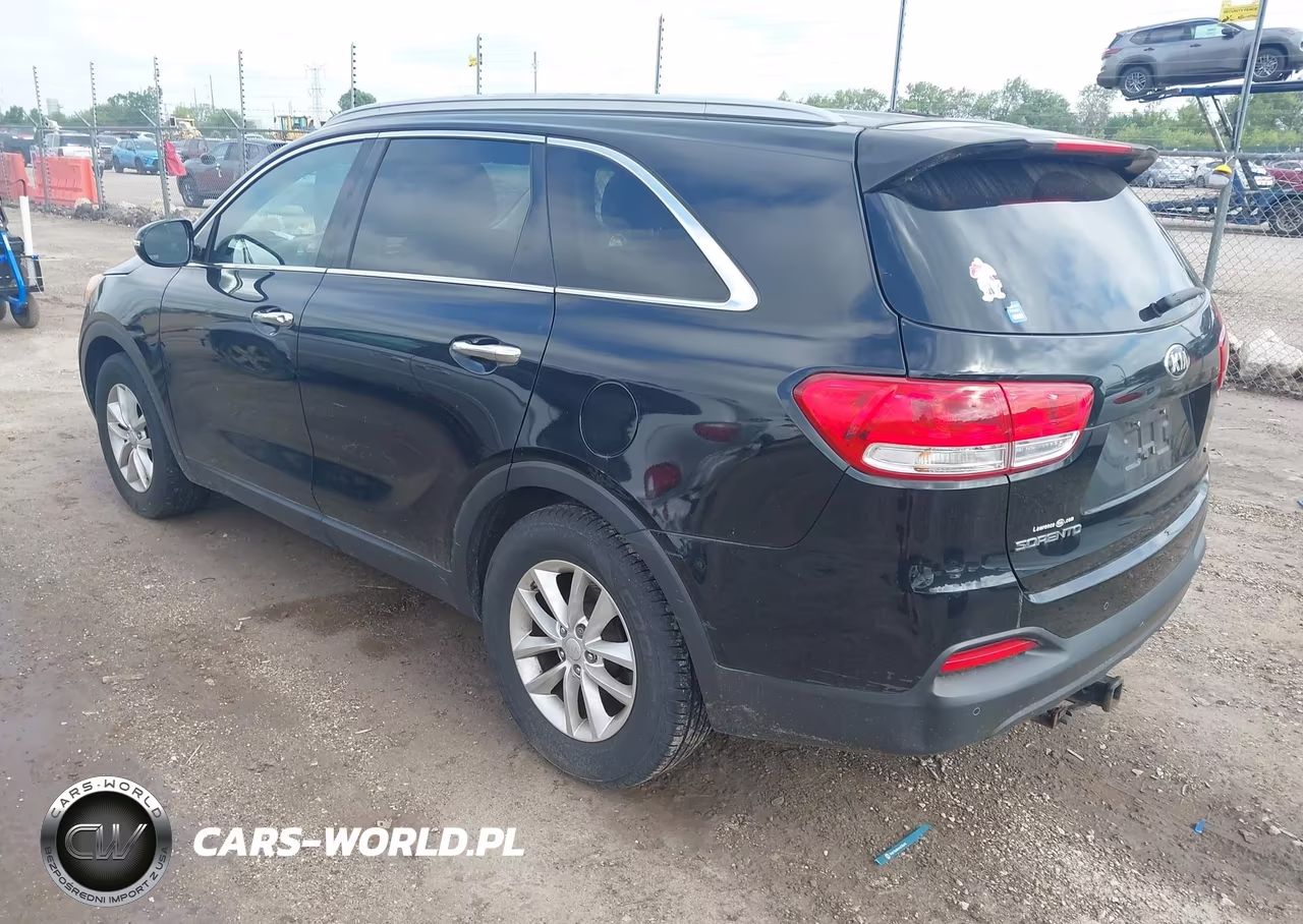 2016 Kia Sorento 3.3L Lx VIN:5XYPG4A54GG015181 - 3