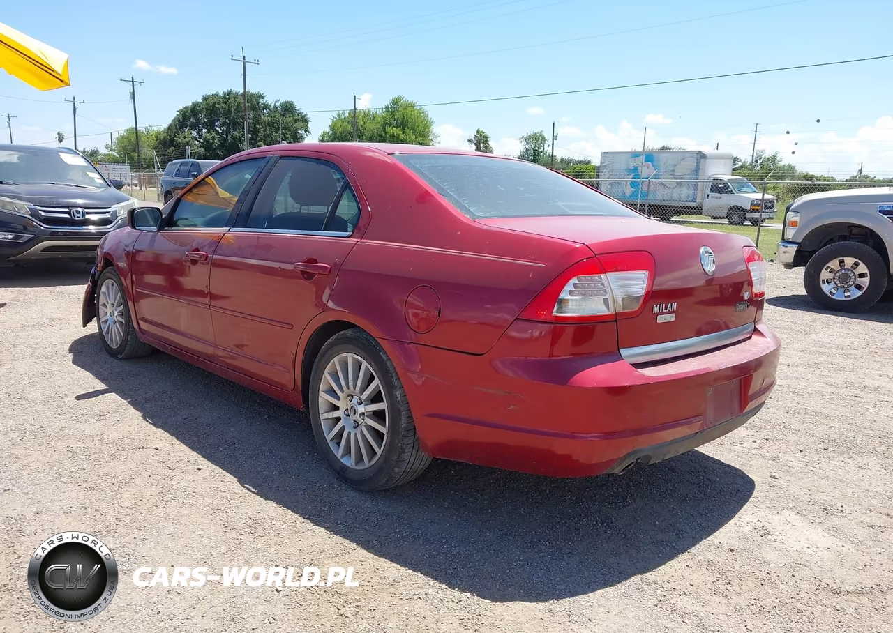 2007 Mercury Milan Premier VIN:3MEHM08117R601429 - 3