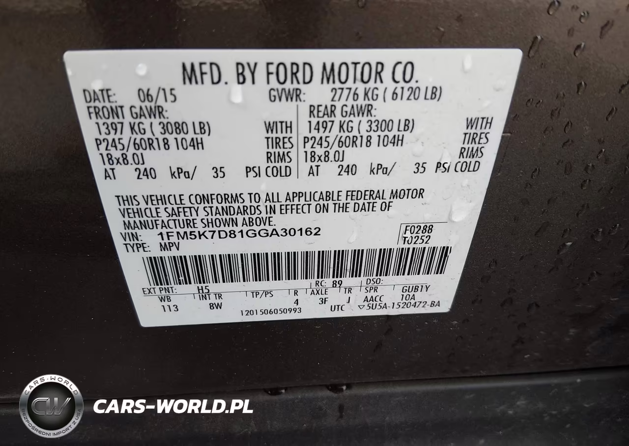 2016 Ford Explorer Xlt VIN:1FM5K7D81GGA30162 - 9