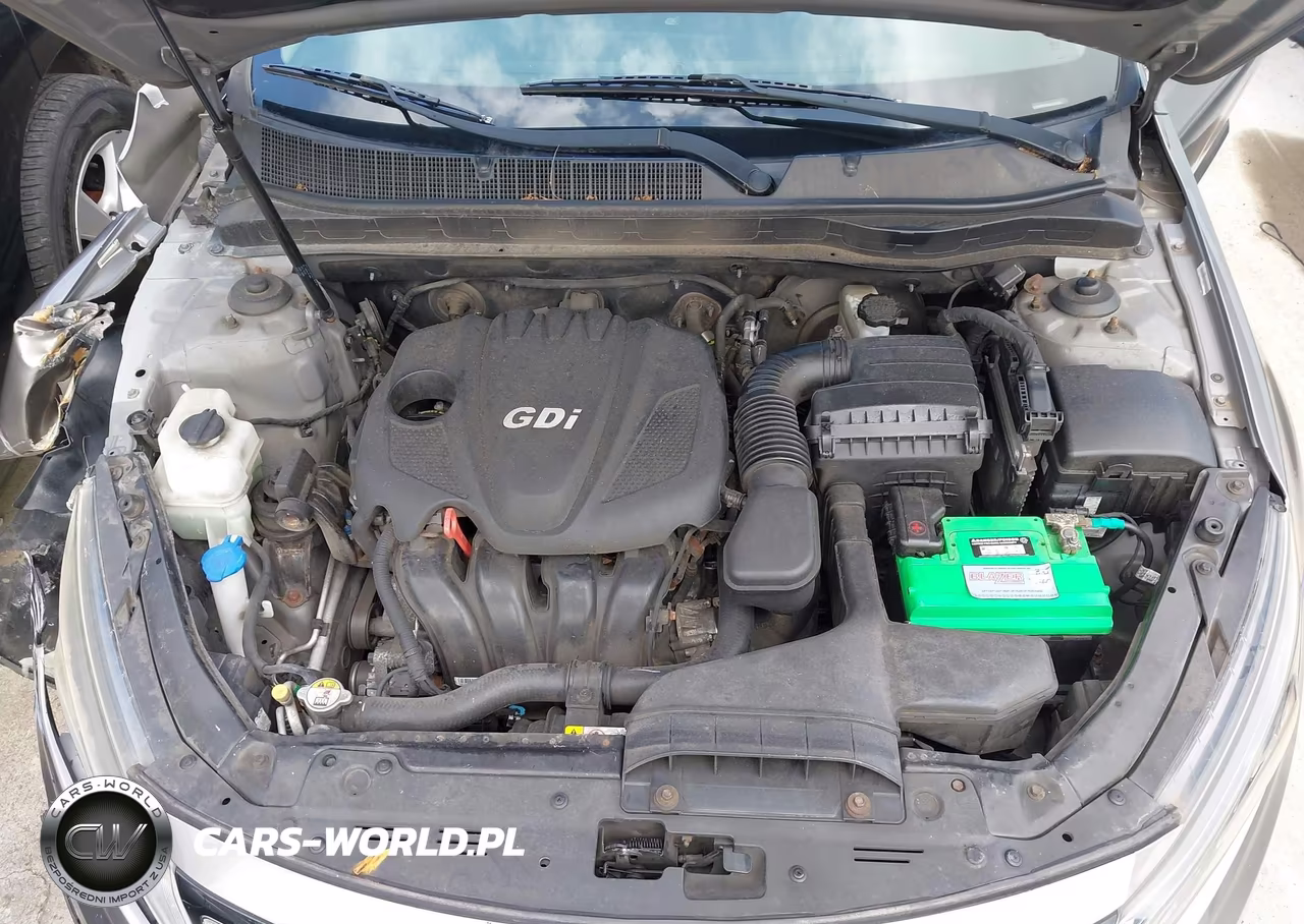 2014 Kia Optima Lx VIN:5XXGM4A70EG320799 - 10