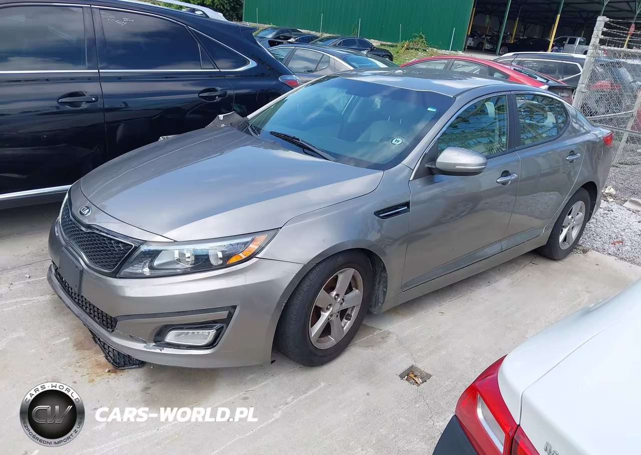 2014 Kia Optima Lx VIN:5XXGM4A70EG320799 - 2