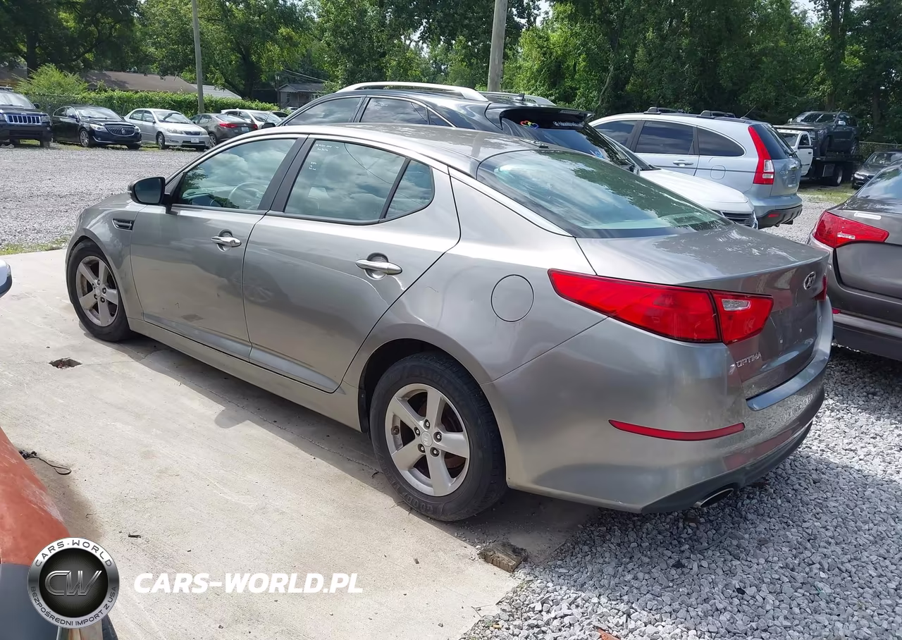 2014 Kia Optima Lx VIN:5XXGM4A70EG320799 - 3