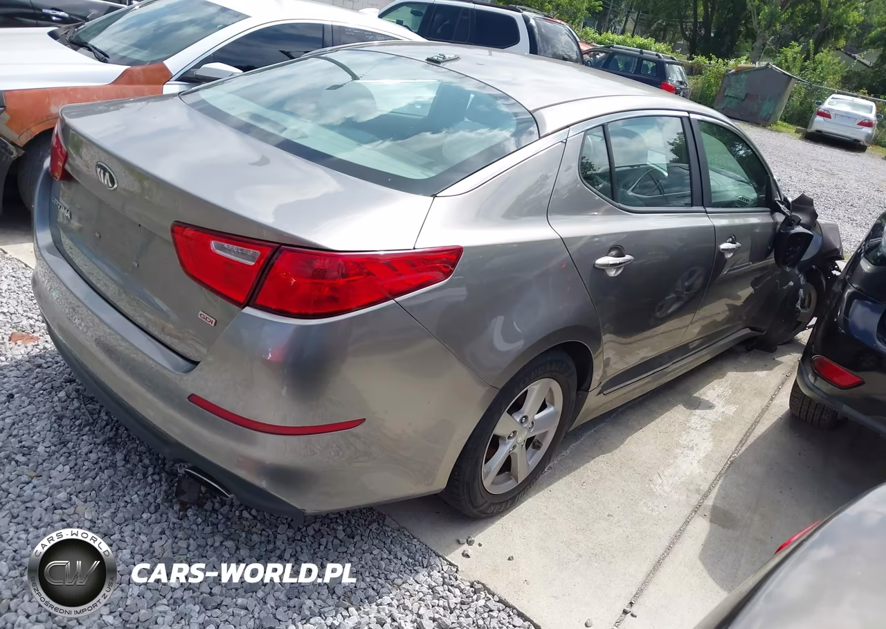 2014 Kia Optima Lx VIN:5XXGM4A70EG320799 - 4