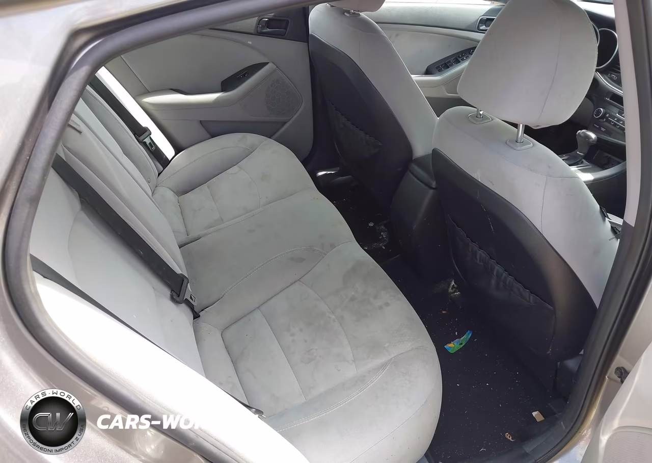2014 Kia Optima Lx VIN:5XXGM4A70EG320799 - 8