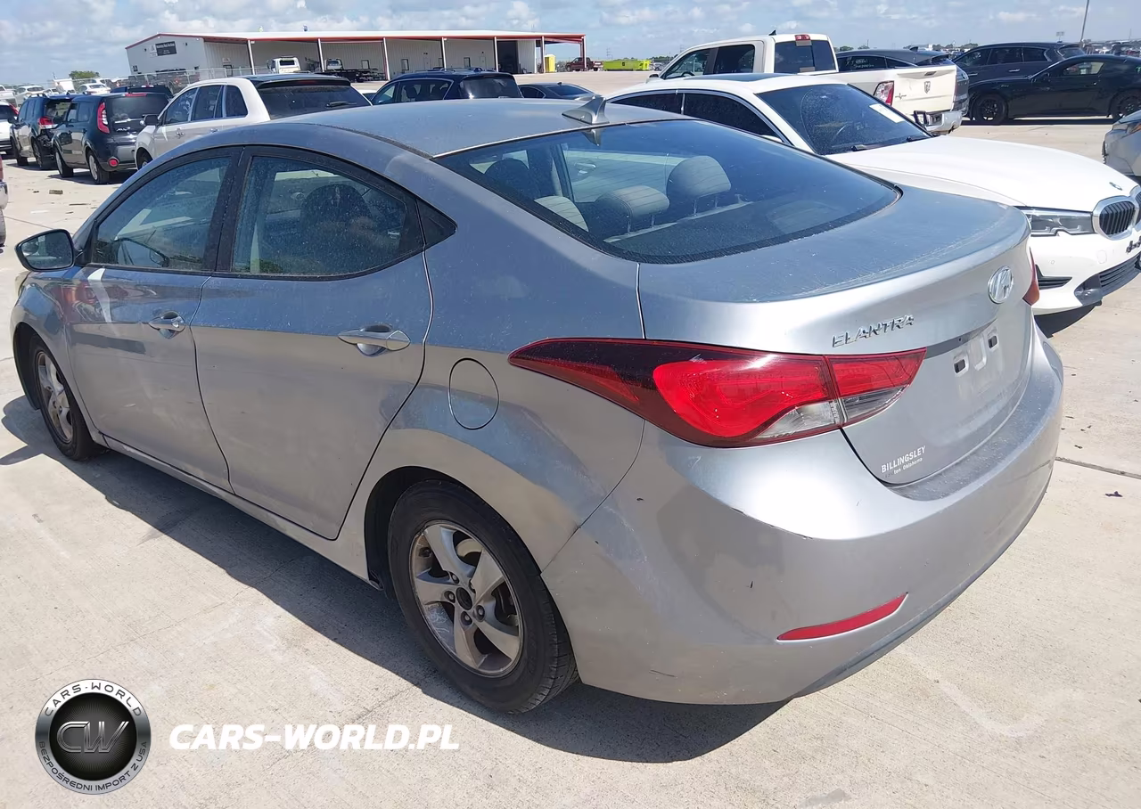 2015 Hyundai Elantra Se VIN:5NPDH4AE3FH606979 - 3