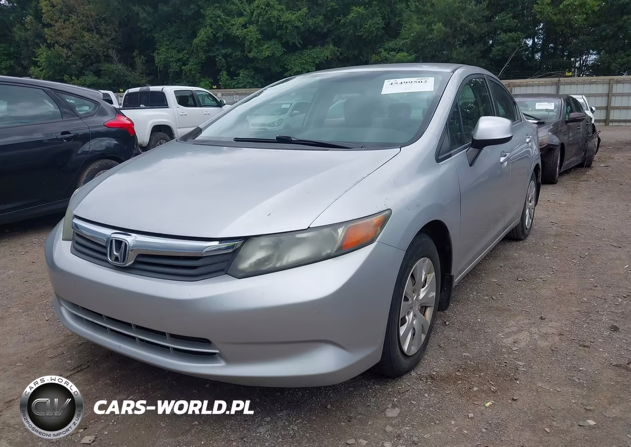2012 Honda Civic Lx VIN:19XFB2F50CE081497 - 2