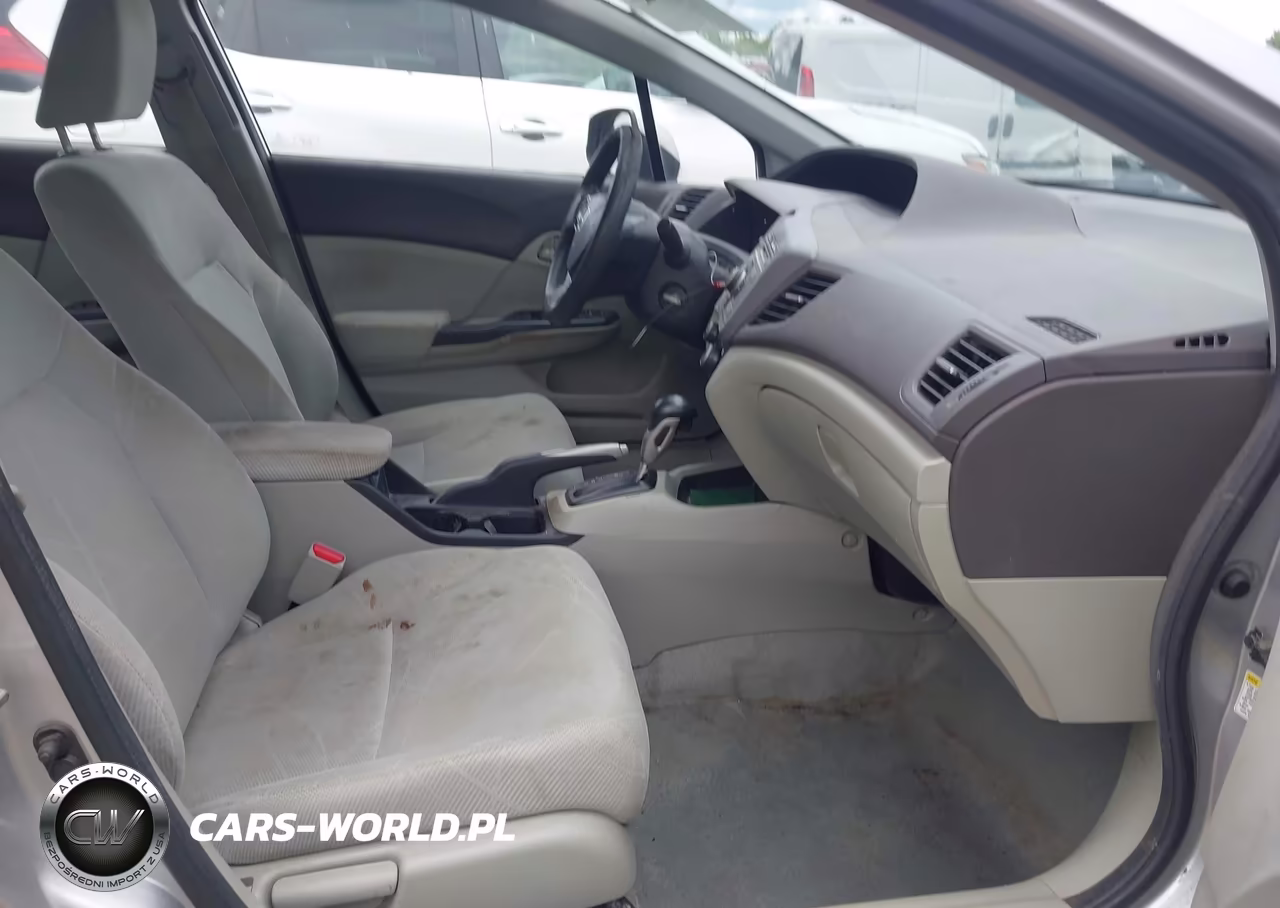 2012 Honda Civic Lx VIN:19XFB2F50CE081497 - 5