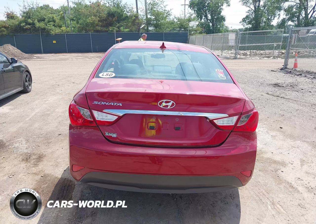 2014 Hyundai Sonata Gls VIN:5NPEB4AC8EH928844 - 17