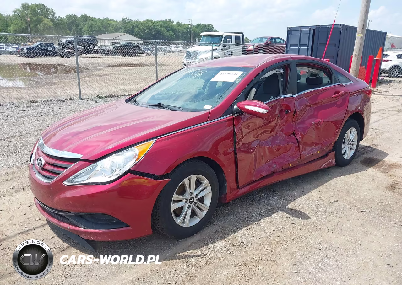 2014 Hyundai Sonata Gls VIN:5NPEB4AC8EH928844 - 2