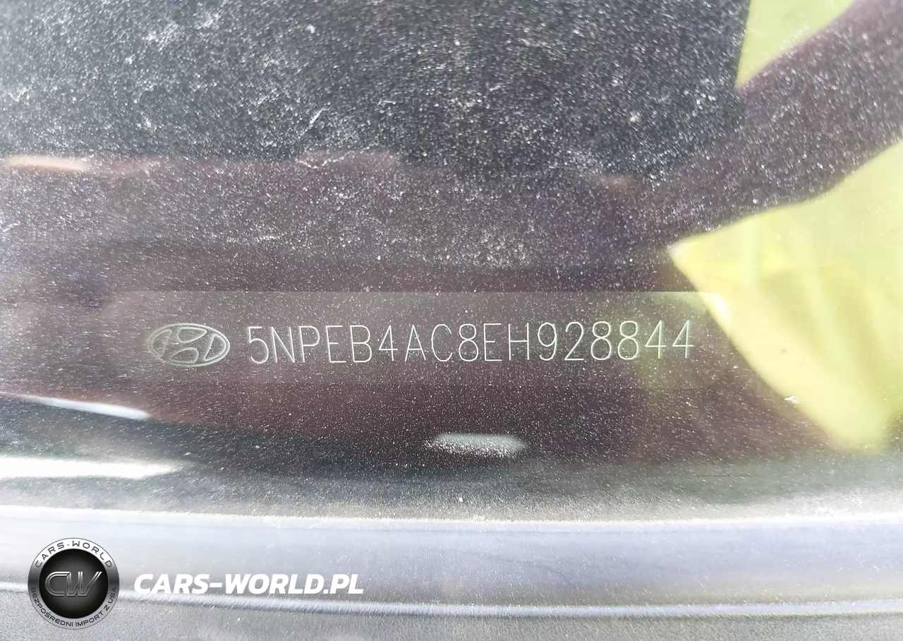 2014 Hyundai Sonata Gls VIN:5NPEB4AC8EH928844 - 9