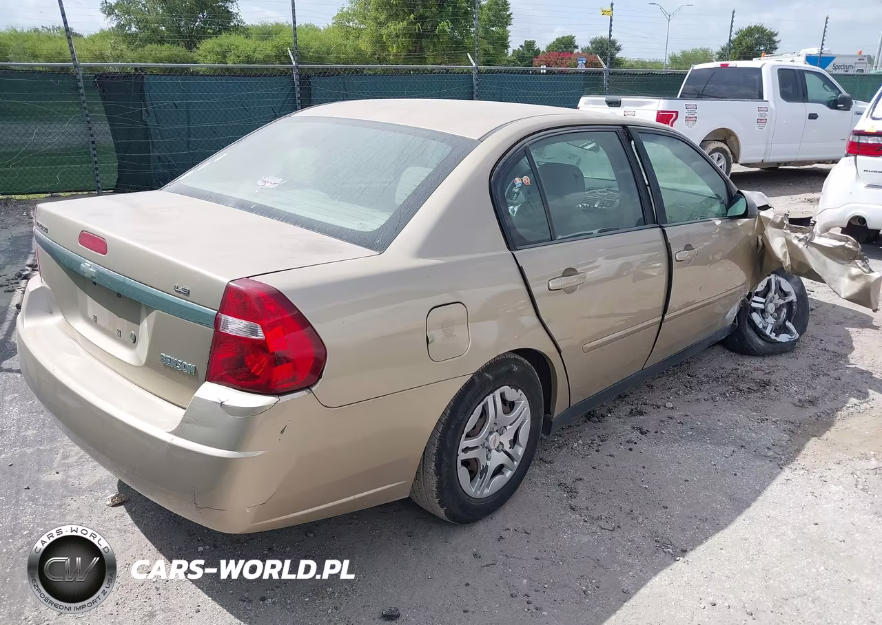 2007 Chevrolet Malibu Ls W-1Ls VIN:1G1ZS58F17F241993 - 4