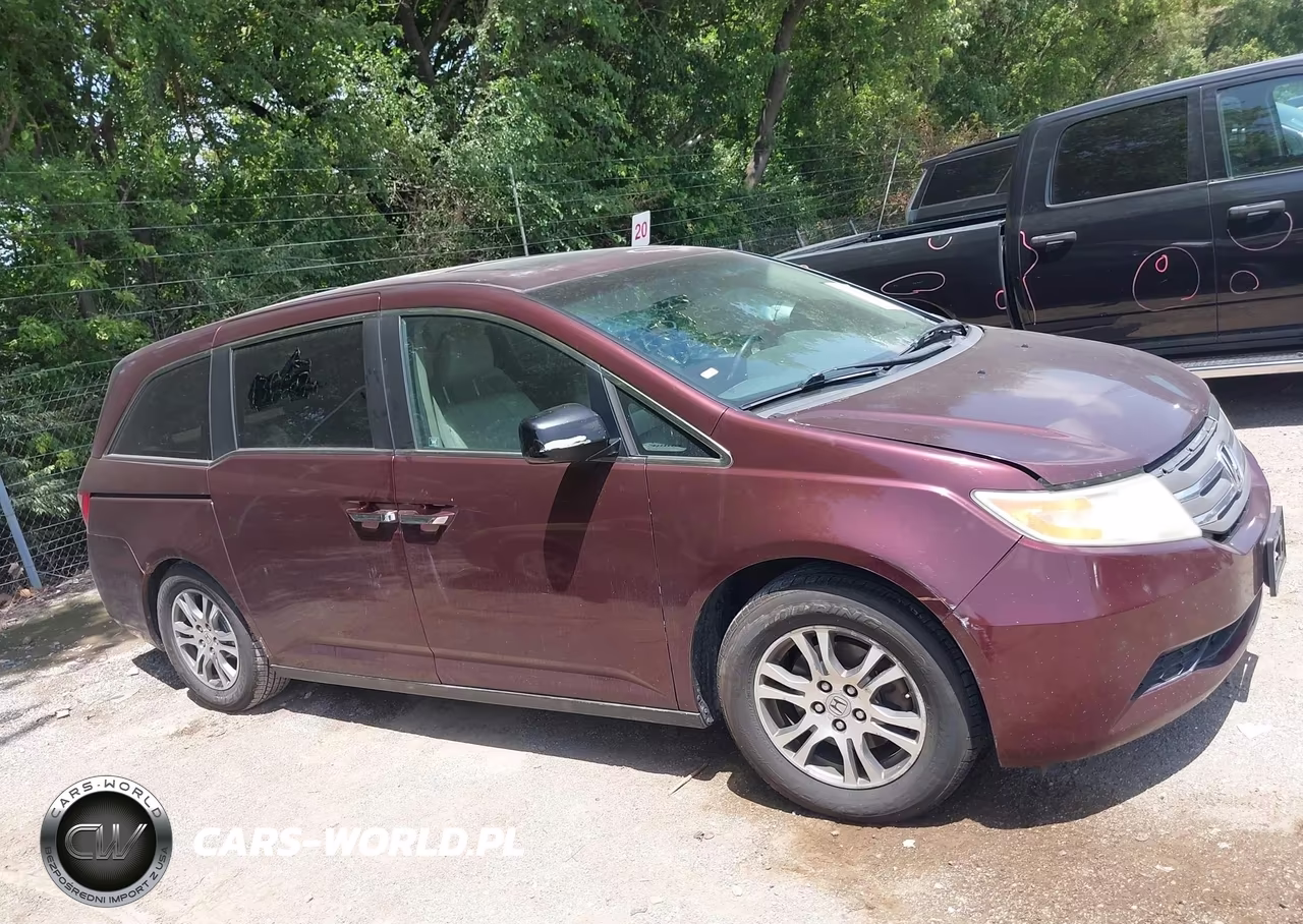 2012 Honda Odyssey Ex-L VIN:5FNRL5H60CB136607 - 13