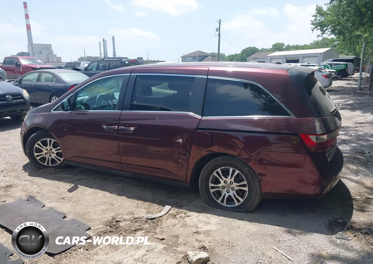 2012 Honda Odyssey Ex-L VIN:5FNRL5H60CB136607 - 14