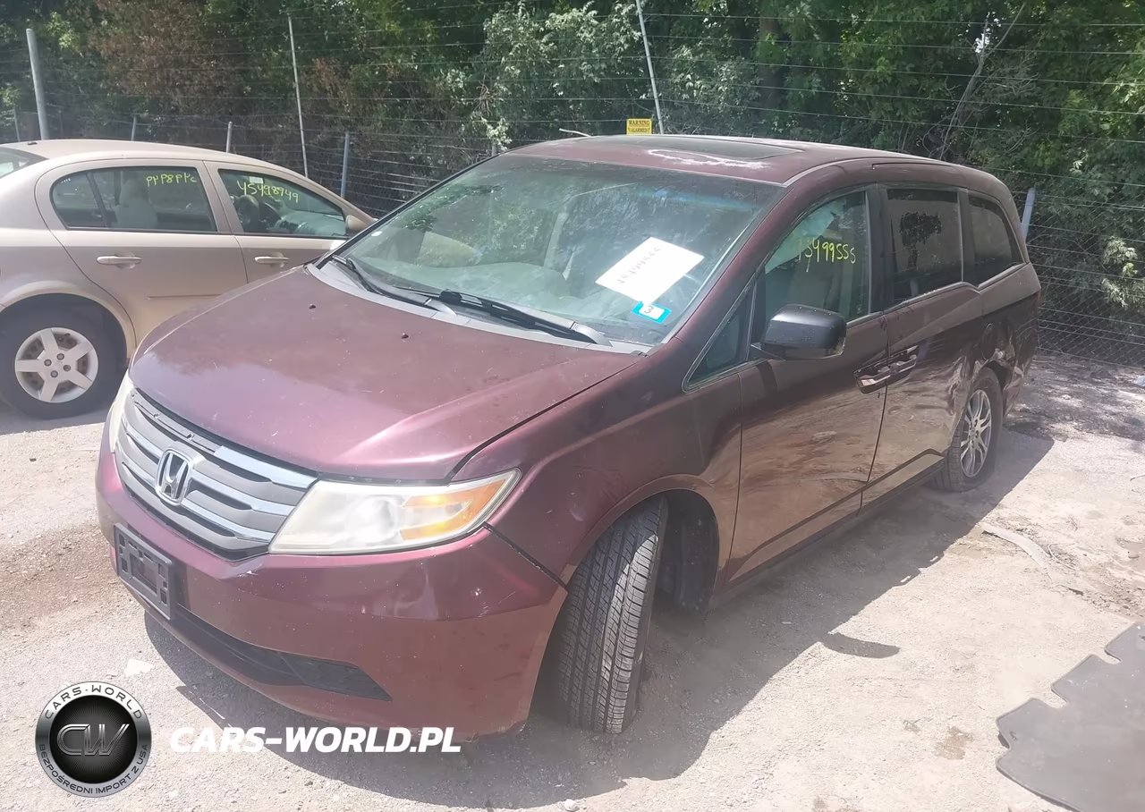 2012 Honda Odyssey Ex-L VIN:5FNRL5H60CB136607 - 2