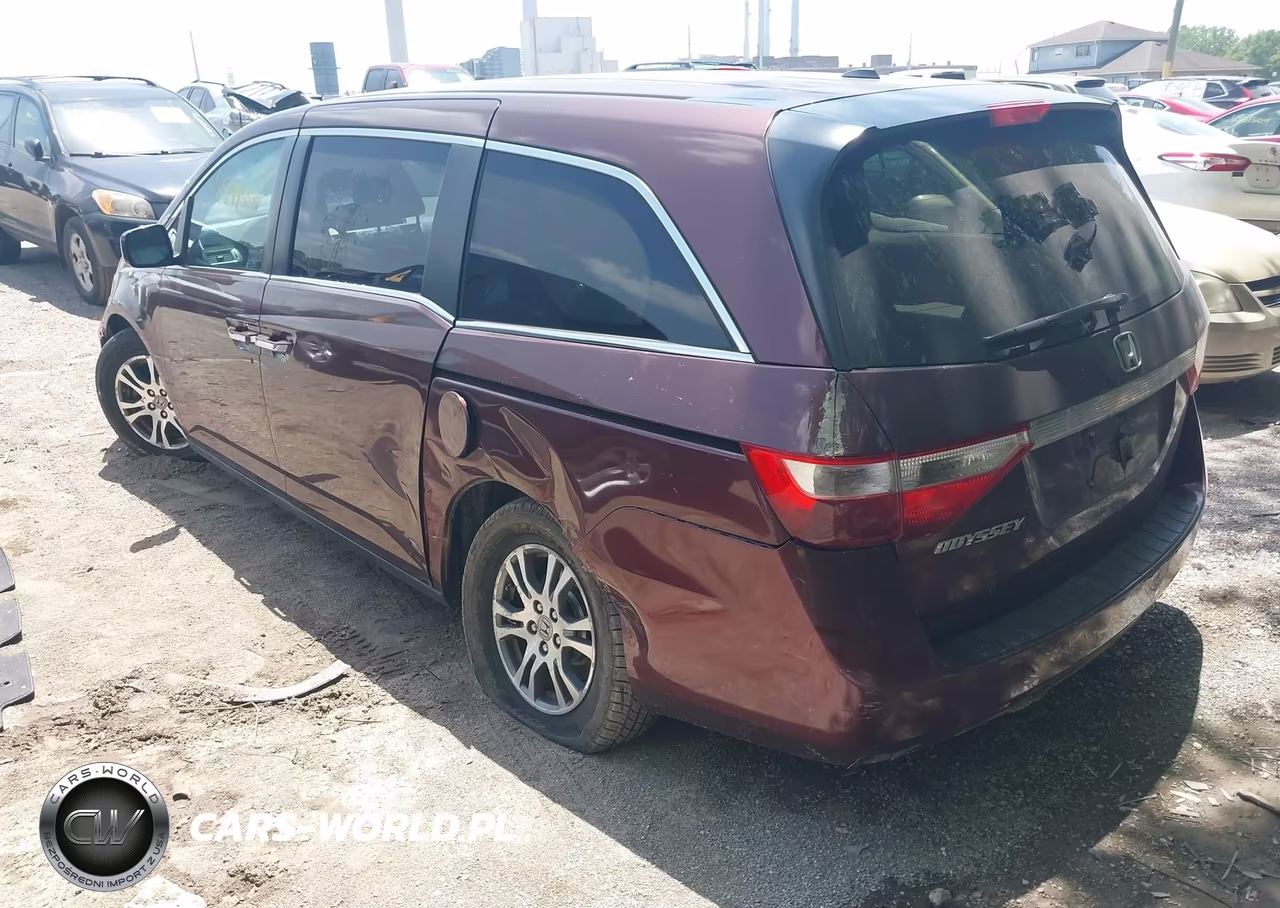 2012 Honda Odyssey Ex-L VIN:5FNRL5H60CB136607 - 3
