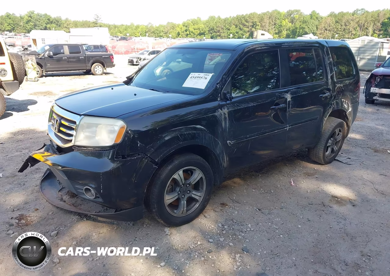 2015 Honda Pilot Se VIN:5FNYF3H31FB026778 - 2