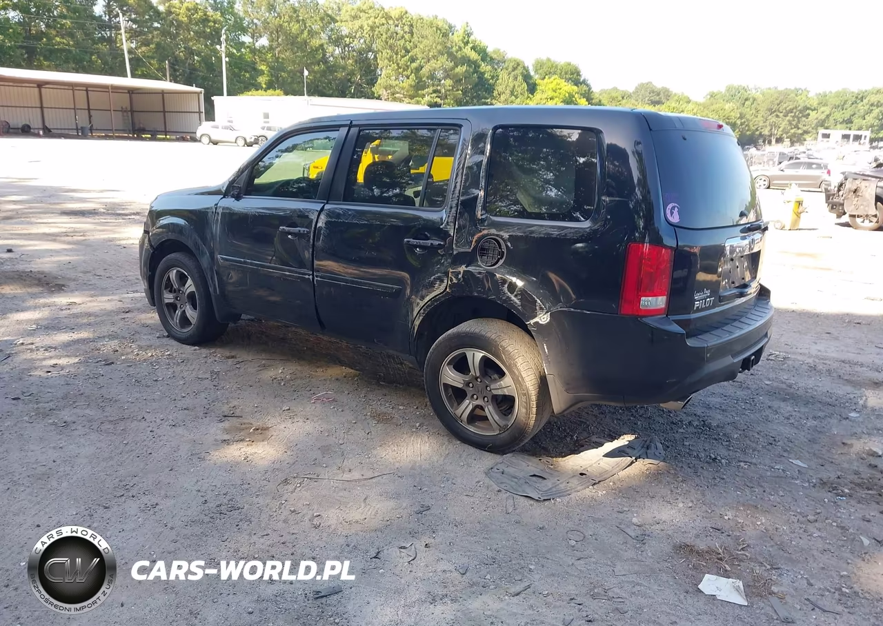 2015 Honda Pilot Se VIN:5FNYF3H31FB026778 - 3