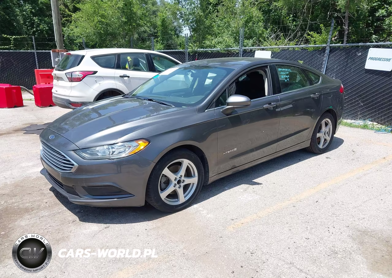 2018 Ford Fusion Hybrid Se VIN:3FA6P0LUXJR247912 - 2