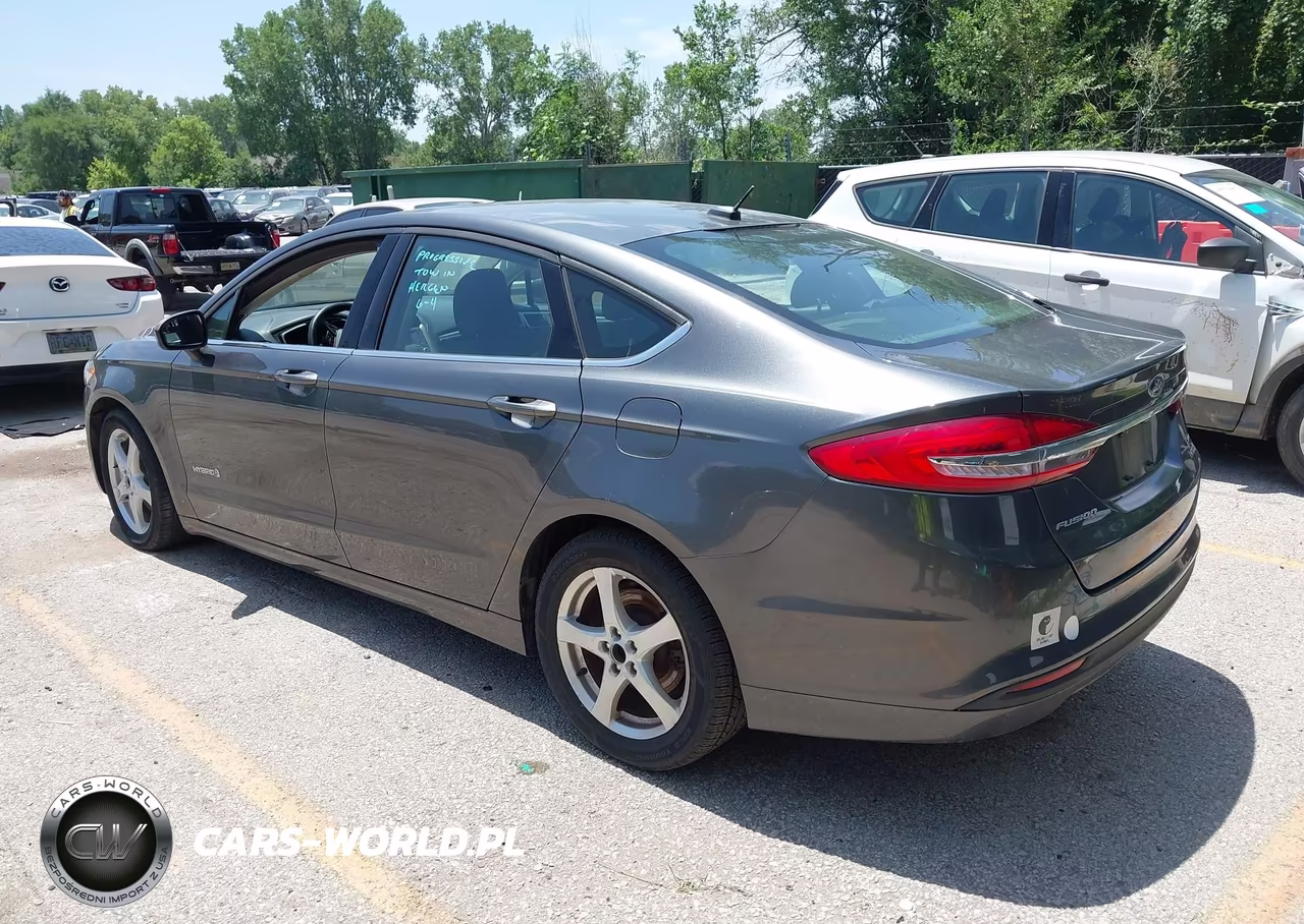 2018 Ford Fusion Hybrid Se VIN:3FA6P0LUXJR247912 - 3
