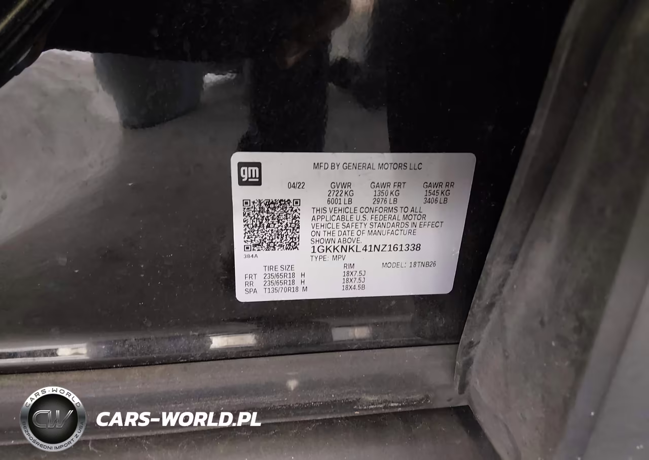 2022 GMC Acadia Fwd Sle VIN:1GKKNKL41NZ161338 - 9