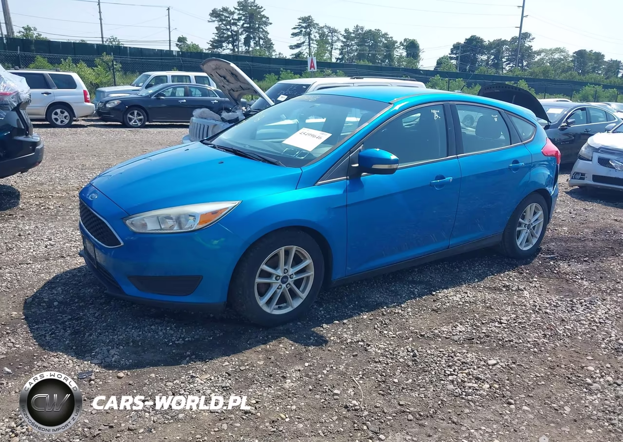 2015 Ford Focus Se VIN:1FADP3K23FL288316 - 2