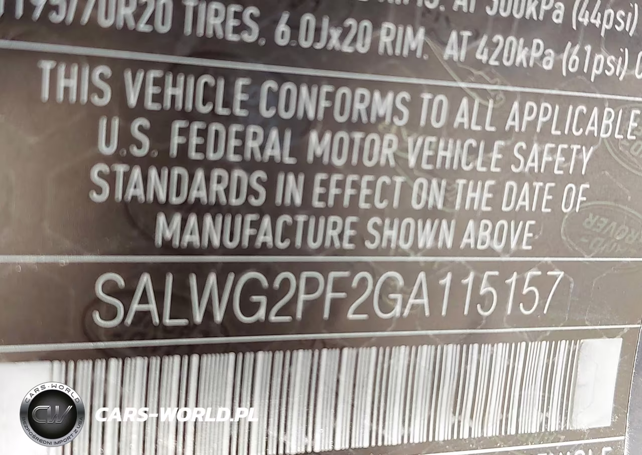 2016 Land Rover Range Rover Sport 3.0L V6 Supercharged Se VIN:SALWG2PF2GA115157 - 9