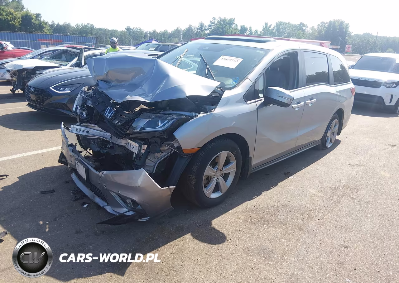 2018 Honda Odyssey Ex-L VIN:5FNRL6H74JB043777 - 2