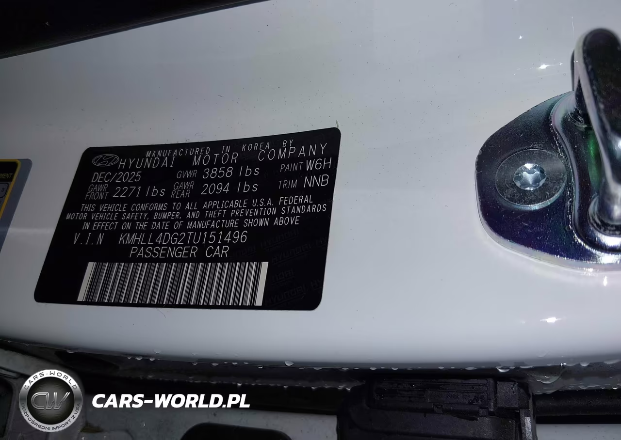 2026 Hyundai Elantra Se VIN:KMHLL4DG2TU151496 - 9