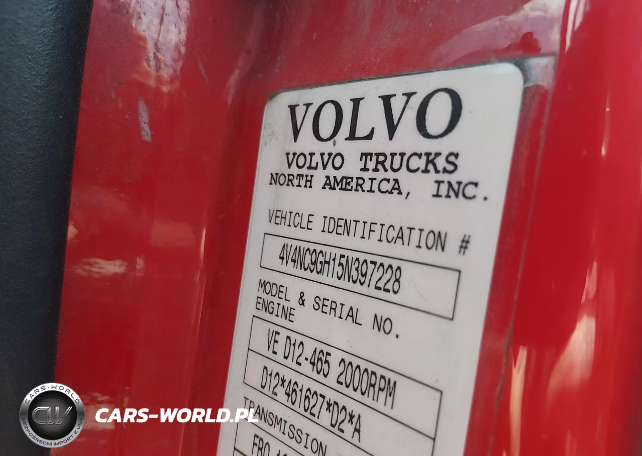 2005 Volvo Vn Vnl VIN:4V4NC9GH15N397228 - 8