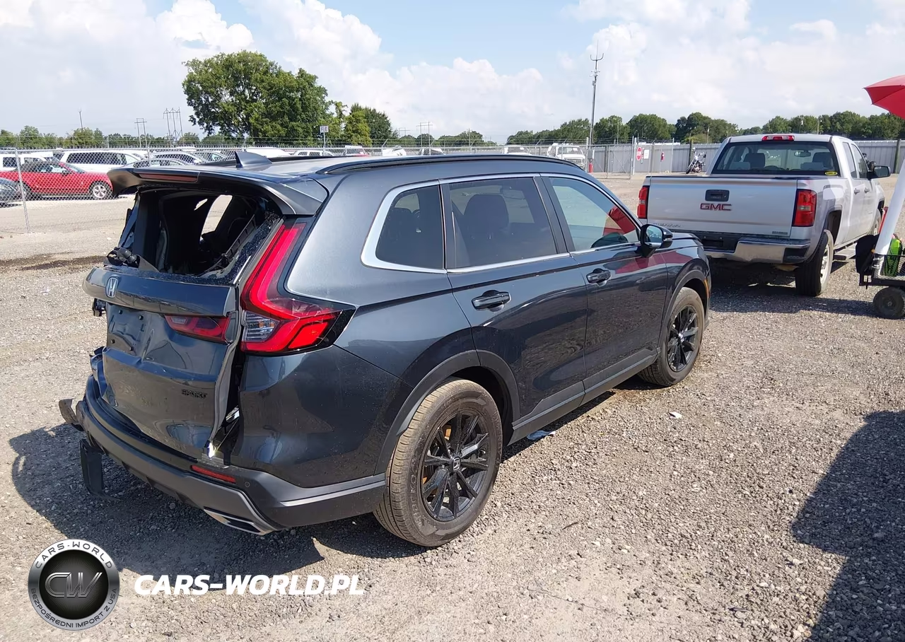 2025 Honda Cr-V Hybrid Sport-L VIN:7FARS5H84SE007079 - 4